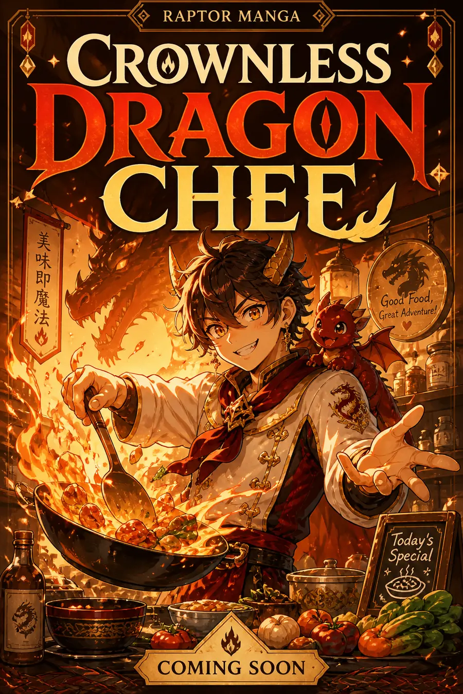 Crownless Dragon Chef cover